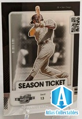 2021 Contenders Optic Season Ticket #69 Manny Machado San Diego Padres